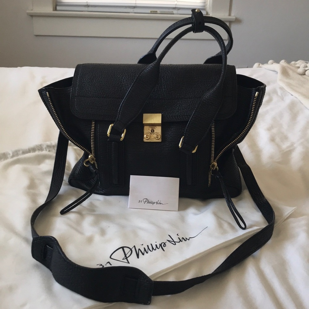 3.1 Phillip Lim Pashli Medium Satchel - Picture 4 of 8